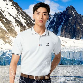Áo phông polo GOZIN FASHION nam thấm hút tốt áo thun chất liệu cafe chống tia UV hữu hiệu -JA09