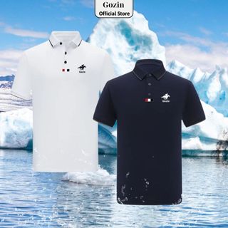 Áo Polo Nam GOZIN FASHION chất thoáng khí thoải mái vải cotton trơn BASIC -JA09