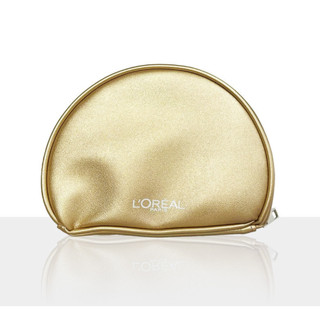 Túi đựng mỹ phẩm màu gold l'oreal paris