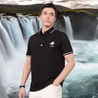 Áo Polo Nam Gozin Official chất thoáng khí thoải mái vải cotton trơn BASIC JA09