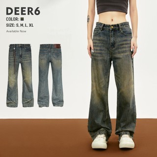 Quần jean nam nữ ống loe Made extreme BZ005 Deer6 màu xanh