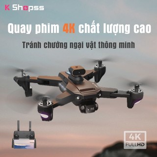 Flycam P9 pro 8K quay phim chất lượng cao khoảng cách bay 8km quay phim không rung tín hiệu truyền 5G WIFI