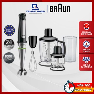[Hàng chính hãng] Máy xay cầm tay Braun MQ7045 MQ7045X
