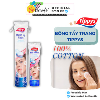 Bông Tẩy Trang Tippys Classic Make Up Pads Cotton Tự Nhiên
