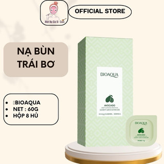 Full hộp 8 hủ mặt nạ bùn đất sét quả bơ bioaqua chính hãng