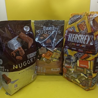 (Date t6/2025)Kẹo socola Hershey's Nuggets hershey nugget chocolate  miniature 1.47Kg của Mỹ