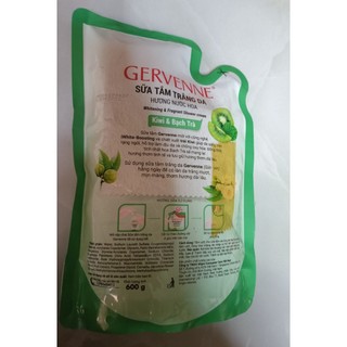 (Tiết kiệm hơn) Túi sữa tắm Gervenne 380g