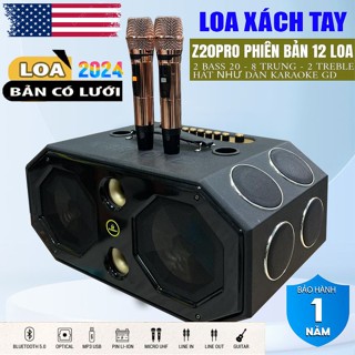 Loa Xách Tay JBL 12 Đường Tiếng, Loa Karaoke Xách Tay Công Suất Khủng 800w Siêu Trầm Bộ Xử Lý DSP Echo BH 12 THÁNG
