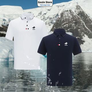 Áo polo nam GOZIN STORE basic vải cá sấu cotton interlock xuất xịn, nam tính, thanh lịch, sang trọng - JA09