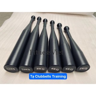 Tạ tay Clubbells Training, tạ tay tập Gym, Fitness 4.6.8.10kg