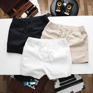 Quần đùi nam kaki nam form thể thao cạp chun mềm mại co dãn vận động thoải mái màu basic dễ phối đồ Havado MS1 mới