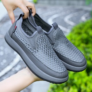 Giày lưới nam, giày lười vải nam, giày đi mưa, giày lội nước mùa hè thoáng khí