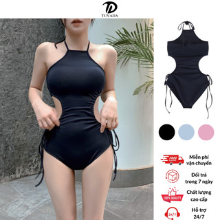 Bikini 1 mảnh hack dáng cực tốt Tuvada, đồ bơi nữ khoét eo, áo tắm đi biển cao cấp - BKE33
