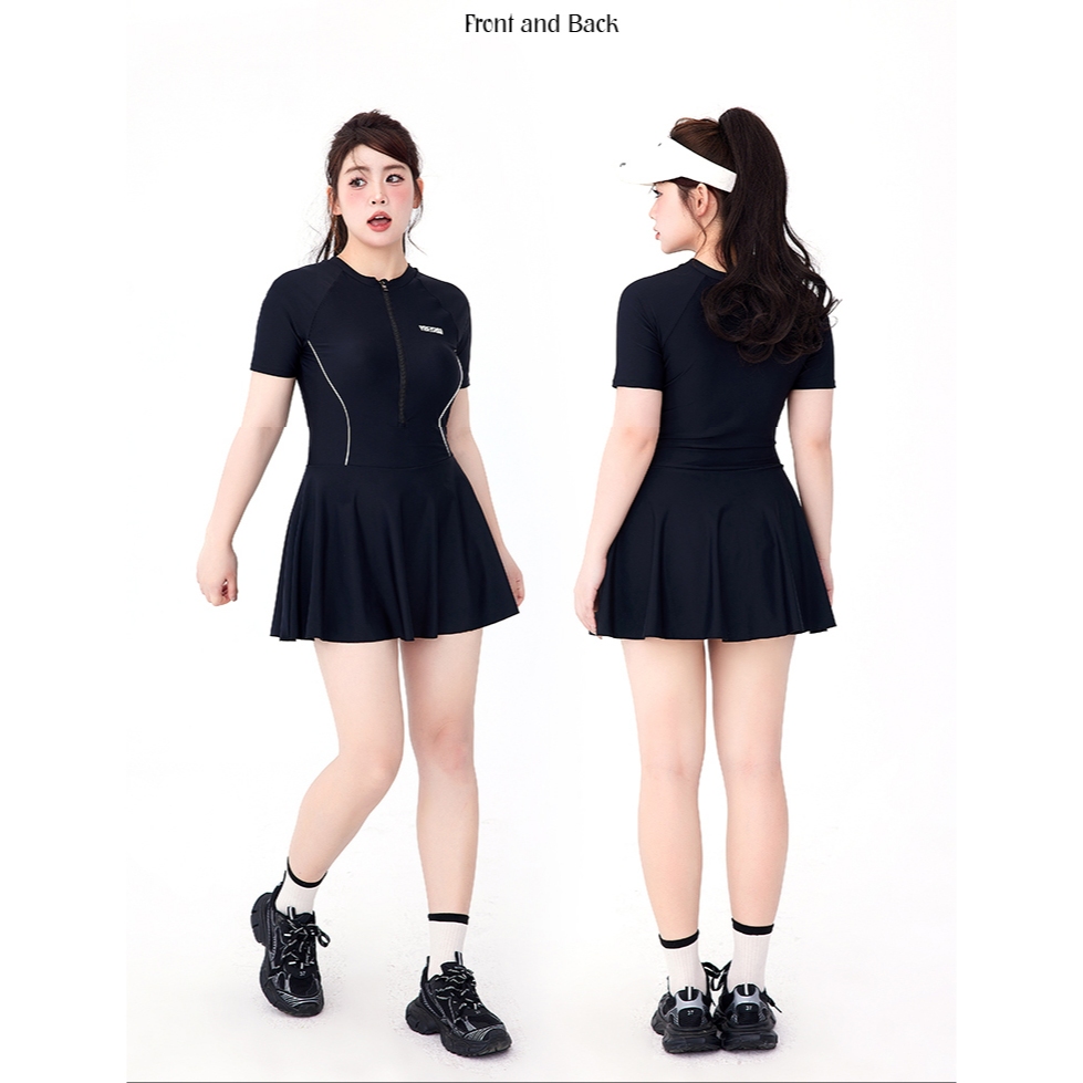 Bikini đi biển bigsize Tuvada, đồ bơi nữ co giãn tốt, đồ bơi 1 mảnh che bụng BVB41