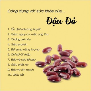 500G ĐẬU ĐỎ HỮU CƠ NOA NUTS