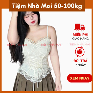 Áo Bra Bigsize, Áo 2 Dây Bigsize Ren Kiểu Dáng Công Chúa ,Dây Rút Eo