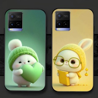 ốp lưng vivo y21 / vivo y21s / vivo y33s in hình thỏ cute xinh đẹp