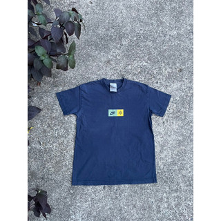 Áo thun Nam nữ màu xanh hiệu Nike size S