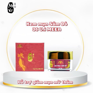 Cao Mụn Sâm Đỏ 36 V.i Mee hủ to 15gram hỗ trợ giảm mụn, mờ thâm