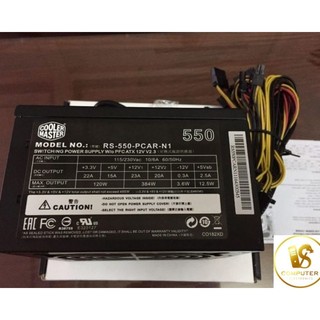 Nguồn cooler master 550w công suất thực kèm dây nguồn