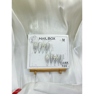 M84 nailbox thiết kế mắt mèo kim cương phom nhọn  dài