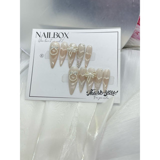 M11 nailbox thiết kế  mắt mèo kim cương hiệu ứng trái tim  nhọn  dài  cực xinh