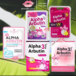 Viên bột Kích Trắng Alpha Arbutin 3 Plus Thái Lan 10 viên Chống nắng uv