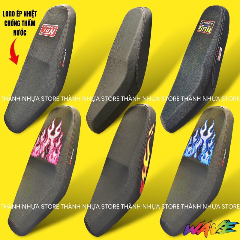 Yên 2 tầng Wave A110 - A50/A100/S100/Rs - Wave nhỏ Alpha/Zx - Thái 110/110/110S