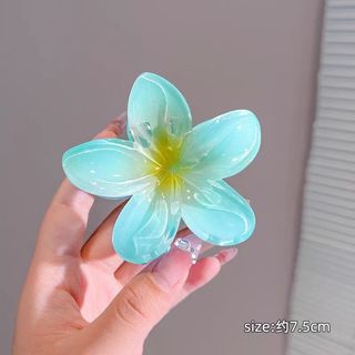 Kẹp Tóc Hoa Sứ Nhiều Màu Size 8cm