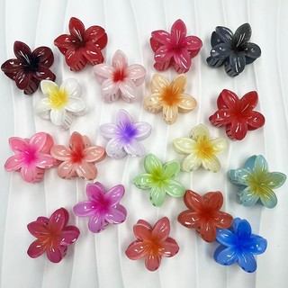 Kẹp Tóc Hoa Sứ Nhiều Màu Size 8cm