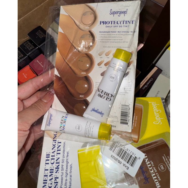 [BILL SEPHORA] Set kem chống nắng mini + sample Supergoop