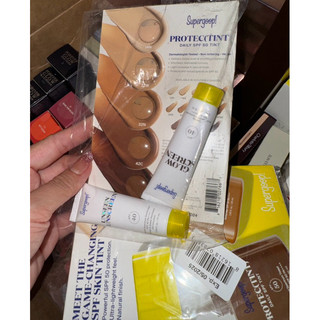 Set kem chống nắng mini + sample Supergoop
