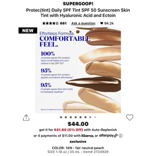 [BILL SEPHORA] Set kem chống nắng mini + sample Supergoop