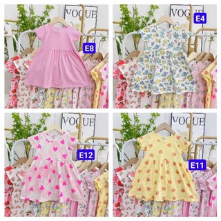 Đầm Váy cộc cotton bé gái- chất cotton xuất 100%