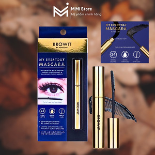 Mascara NongChat Browit Thái Lan làm dày, dài cong mi, chuyên dụng cho makeup chuốt mi