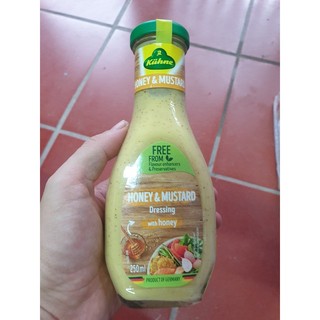 Sốt trộn salad vị mật ong và mù tạt kuehne nhập khẩu đức