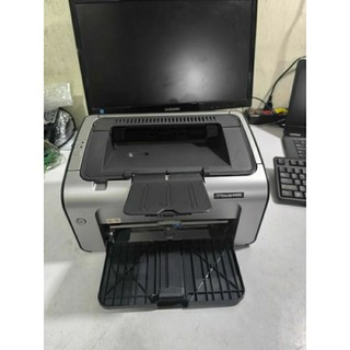 Máy in cũ  Hp1006 1 mặt nhỏ gọn,tặng dây nguồn, cáp in+ hộp mực mới
