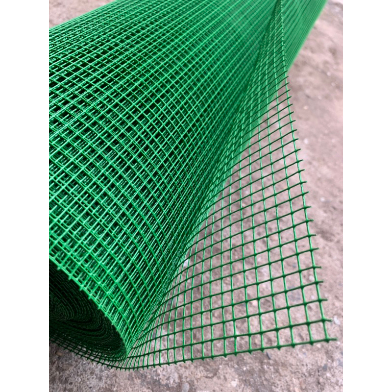 Lưới sắt bọc nhựa, lưới chống chuột ô vuông mắt 0,5cm x 0,5cm