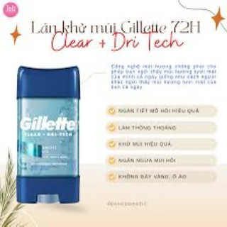 Lăn NÁCH Gillette Cool Wave MỸ - Lăn Khử Mùi Mỹ Gillette Cool Wave 107G dành cho nam