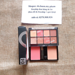 Set Phấn Mắt Má Hồng Odbo Eyeshadow And Blush