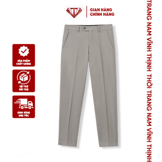 Quần Tây Nam Vĩnh Thịnh - Quần Tây Công Sở Ống Suông Chất Vải Cao Cấp Mềm Mại Dày Dặn 4 Màu Trẻ Trung Lịch Lãm