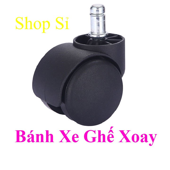 Bánh xe ghế văn phòng Bánh xe ghế xoay bền chắc, dễ lắp đặt
