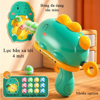 Đồ Chơi Bắn Bóng Khủng Long Tính điểm giải trí giảm căng thẳng xả stress vui nhộn dễ thương