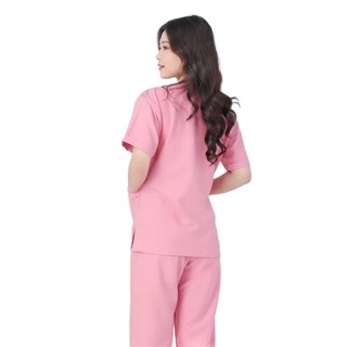 Đồng phục Spa,Đồng phục y tế,Bộ scrubs Bác sĩ,Đồng phục phòng khám,Đồng phục bệnh viện,Màu Hồng