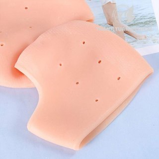 Set 2 đôi vớ silicon bảo vệ gót chân và mắt cá chân, giảm đau chân khi đi, đứng nhiều