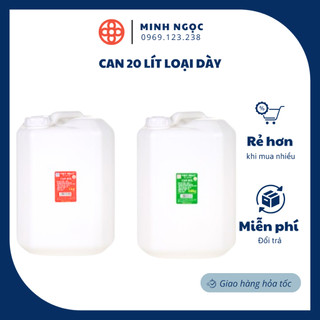 Can 20 lít loại dày . đựng riệu, nước, hóa chất nhựa việt nhật 20l- nhựa việt nhật