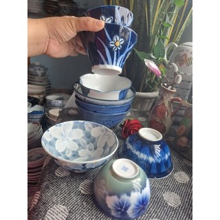Tô thố chén men lam đậm Gốm sứ Nhật đa dạng mẫu mã