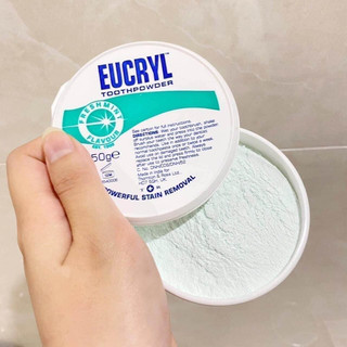 Kem đánh răng - Bột  tẩy trắng răng Eucryl của Anh