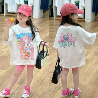 Set legging cho bé gái hình thuỷ thủ mặt trăng, set áo thun quần legging chất bozip siêu co dãn,TPKIDS.[M687]