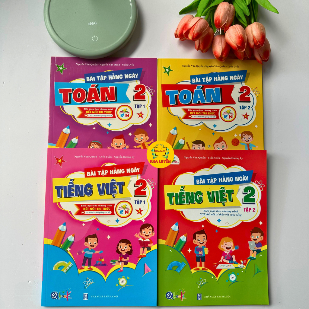 Sách- Combo Bài Tập Hằng Ngày Toán Và Tiếng Việt Lớp 2 ( Cả 2 Kì)-Kết Nối Tri Thức
